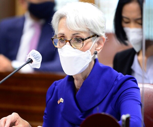 South Korea Foreign Ministry, U.S. Deputy Secretary of State Wendy Sherman speaks at a meeting