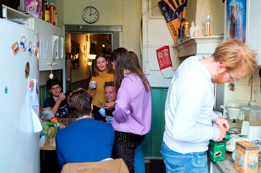 Dutch Students Work Hard to Keep Virus out of Shared Houses