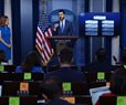 WH Briefing Room Returns to Full Capacity on Monday