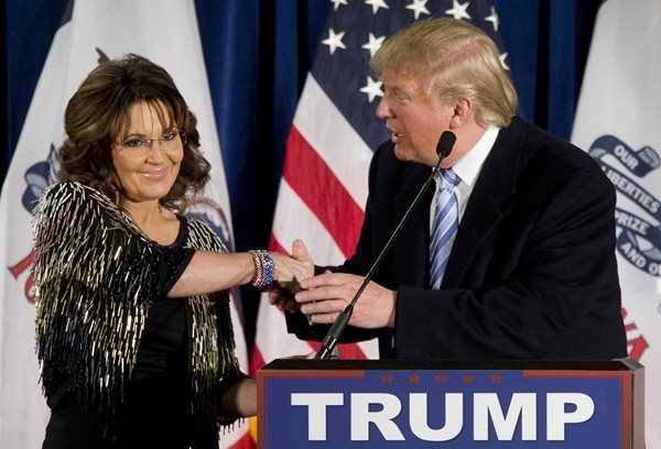 Trump Is Repaying His Debt to Palin
