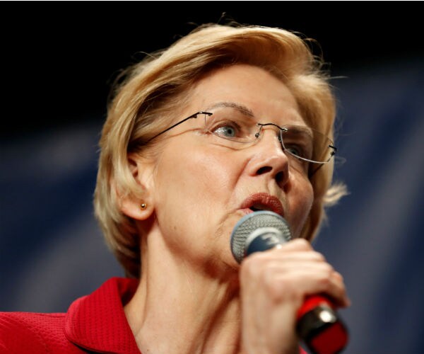 democratic presidential candidate sen elizabeth warren of massachusetts 