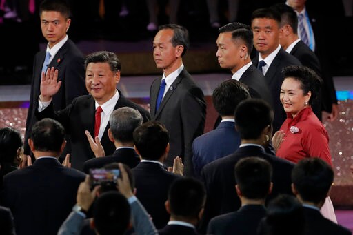Flags Raised Marking Hong Kong Handover's 20th Anniversary