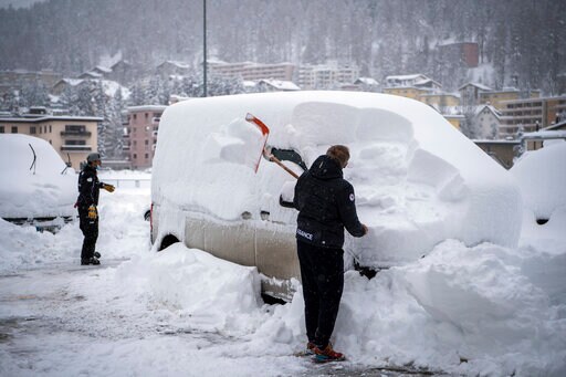 Austria Postpones Some Virus Testing after Huge Snowstorm