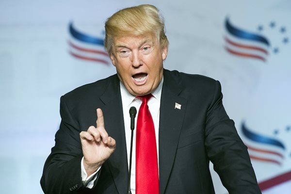 Presidential Trump Takes Down Hillary