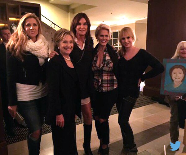 Hillary Cozies Up to Caitlyn Now That Her Political Voice Matters