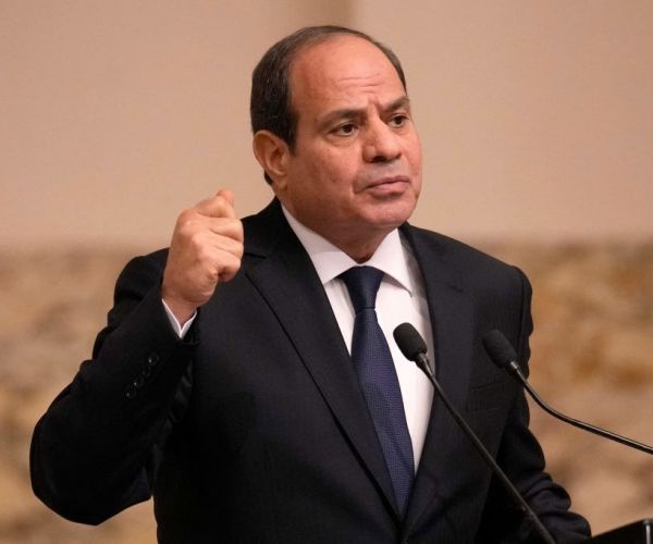 Egypt's Sisi Calls for Immediate Ceasefire in Gaza 