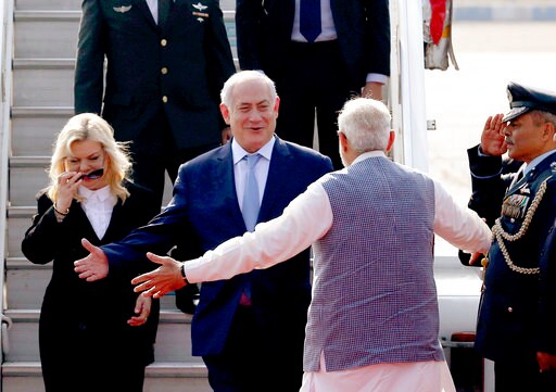 Israeli Prime Minister Netanyahu in India to Deepen Links