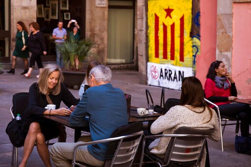 The Latest: VP: Spain 'gives us No Option' but to Secede