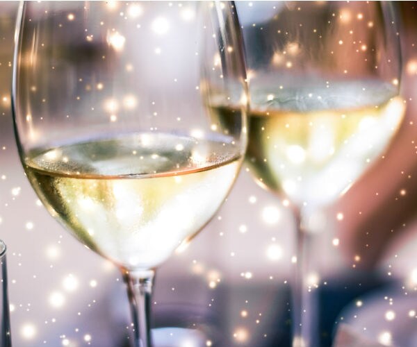 holiday romance holiday winter themed wine glasses