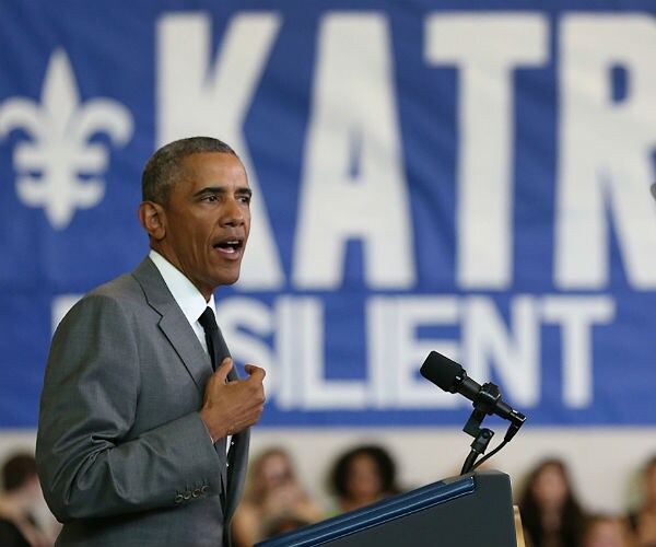 Obama Lauds New Orleans' Progress since Katrina
