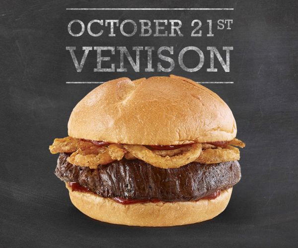 Arby's Venison Sandwiches Going Nationwide for Limited Time