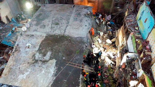 At Least 8 Dead in Residential Building Collapse in India