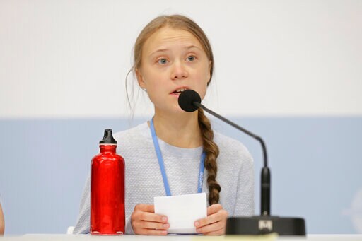 Going Home: Thunberg Stuck on Floor of Crowded German Train