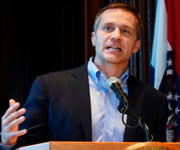 Missouri Gov. Eric Greitens Charged over Charity Donor List