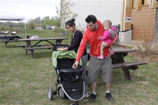 Wildfire Evacuees Get Supplies, Support at Evacuation Center