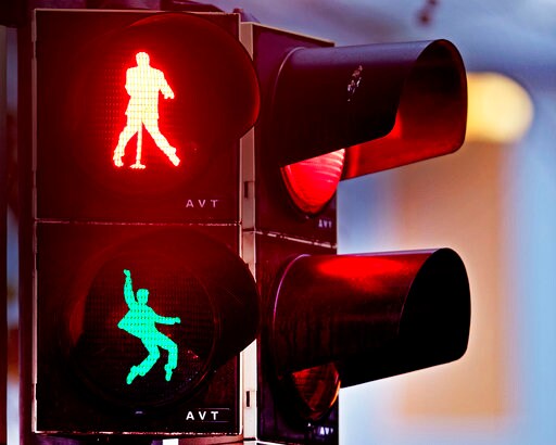 It's Now or Never Pedestrians: German Town Has Elvis Lights