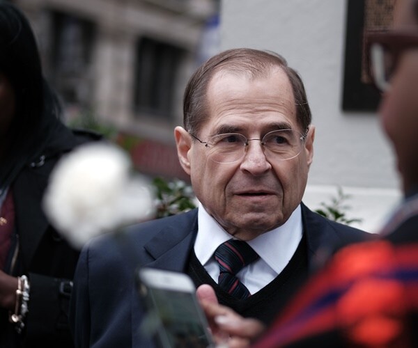 rep. jerrold nadler speaks on the streets of new york