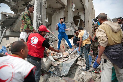 The Latest: Saudi Crown Prince Blames Missile Attack on Iran