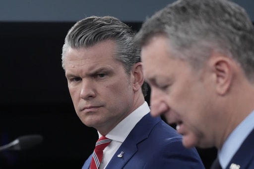 The Latest: Hegseth and Caine Say Ceasefire between the US and Iran Is Not over