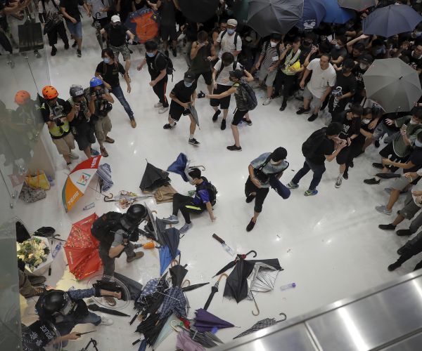 Dozens Arrested as Latest Hong Kong Mass Rally Keeps Heat on Lam