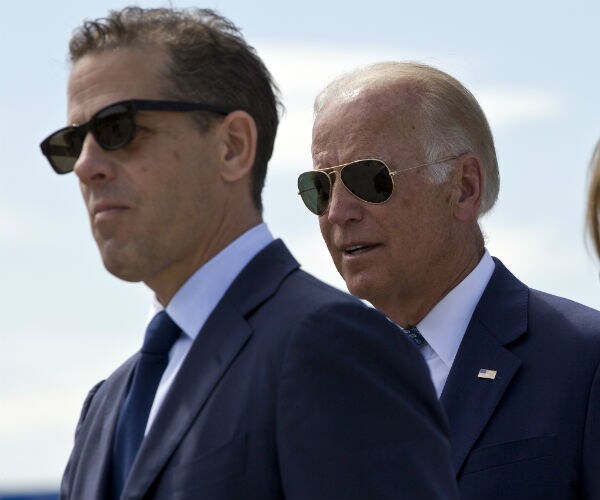 hunter and joe biden shown