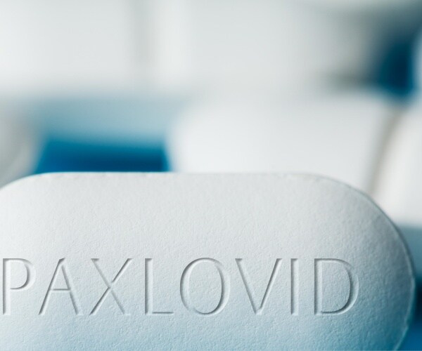 white Paxlovid pill