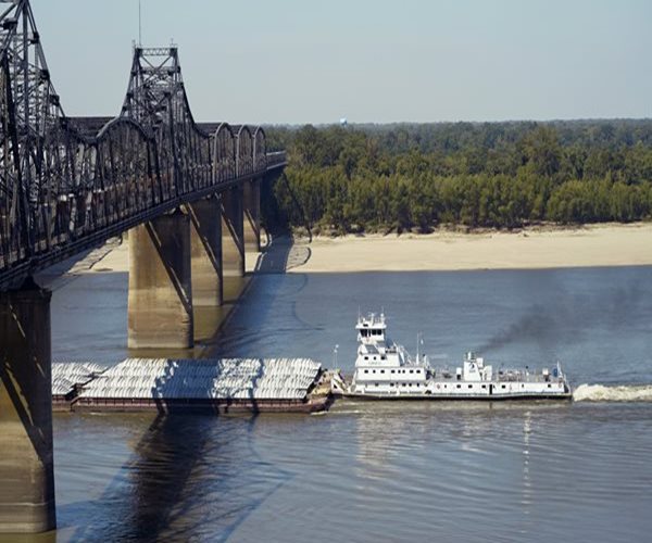 Mississippi River's Low Level Stalls Shipping
