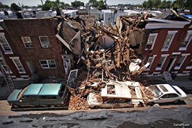 Philadelphia Explosion Destroys 3 Homes; Blamed on Gas Leak | Newsmax.com