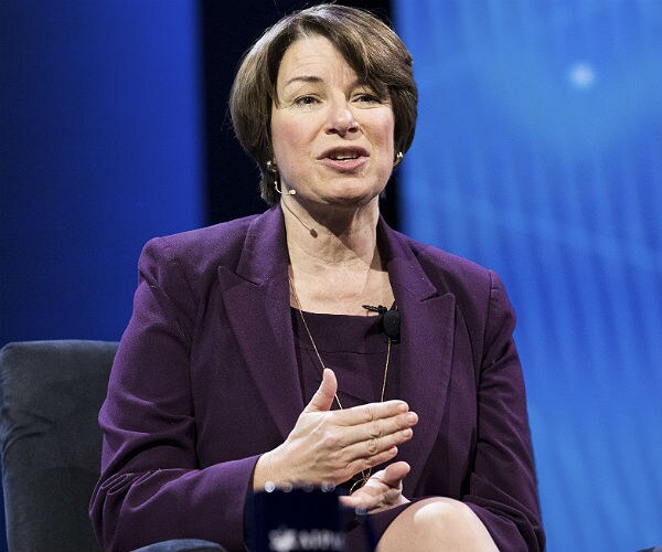 Sen. Amy Klobuchar  speaking