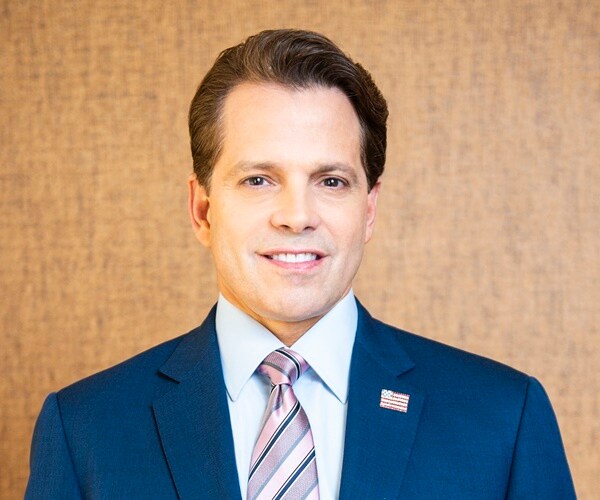 anthony scaramucci during filming of "big brother" for cbs