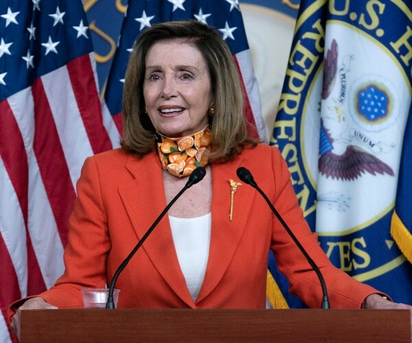 nancy pelosi speaks at press conference