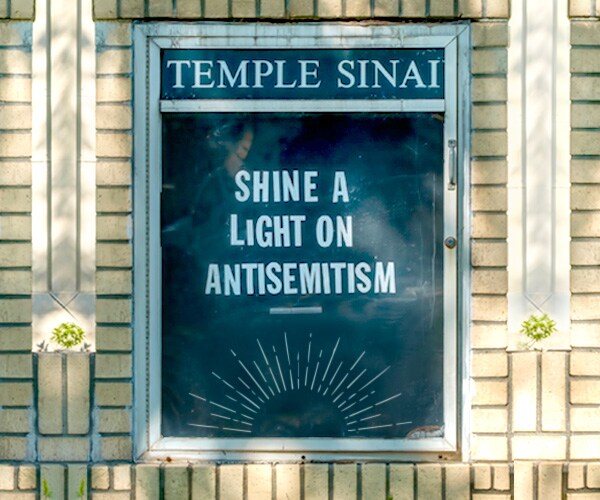 shine a light on antisemitism 