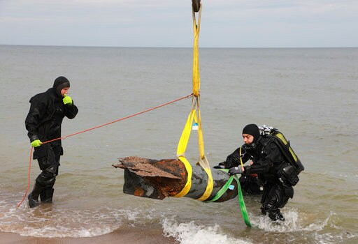 3 WWII Bombs Removed from Baltic Sea Resort in Poland