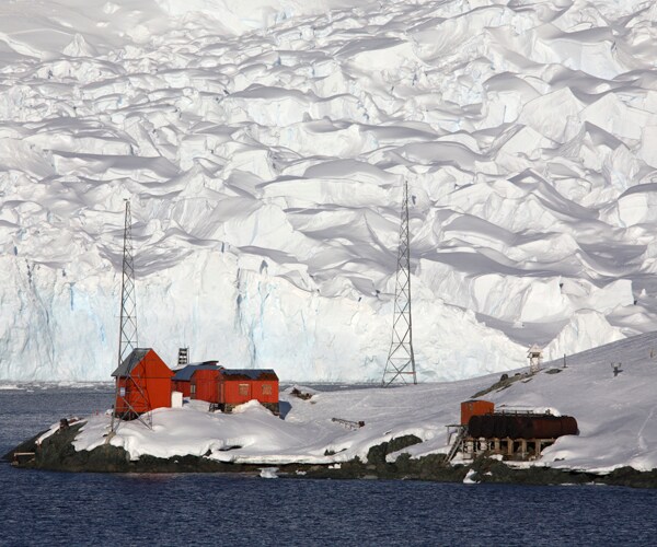 A base in Antarctica