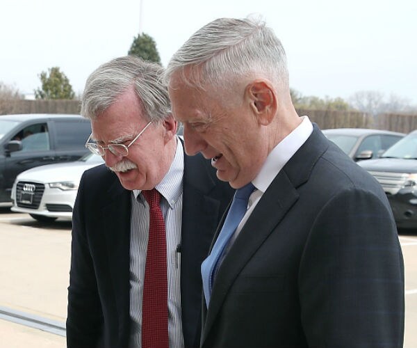 Mattis Jokes to Bolton: 'You're Actually the Devil Incarnate'
