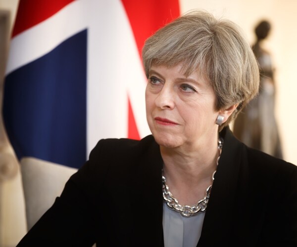 prime minister of the united kingdom theresa may 

