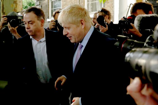 The Latest: Johnson Takes Bigger Lead in Race to Lead UK
