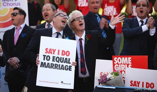Britain House of Lords Advances Gay Marriage Legislation