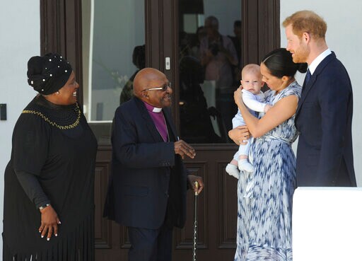 Baby Archie Makes Rare Public Appearance in South Africa