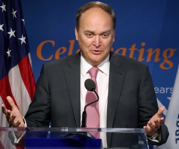 anatoly antonov speaks at a conference