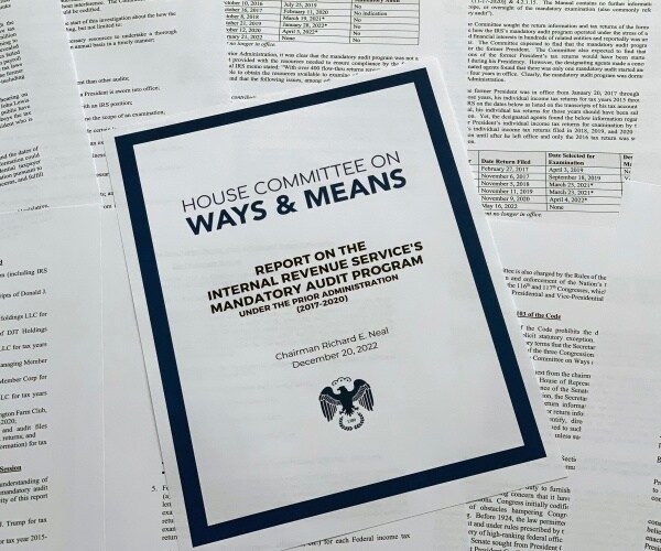 Five House Republicans Back Presidential Tax Audit Bill