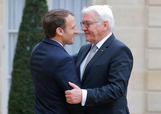 French, German Leaders Want Joint Future 100 Years after WWI