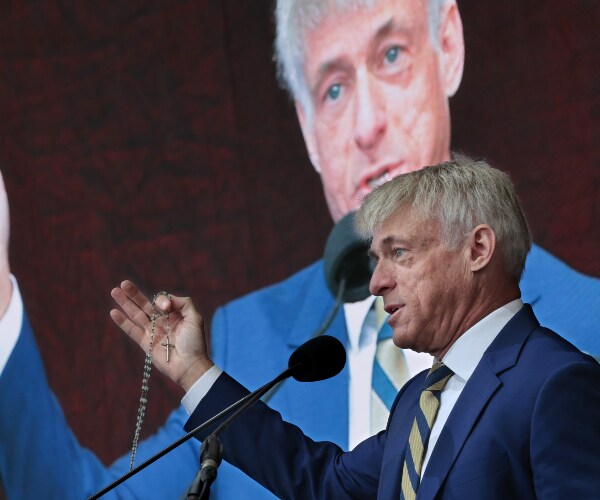 Protest Rally Against Catholic Bishops Takes Place in Baltimore 