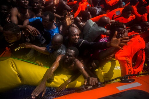 The Latest: Spain Rescues 366 Migrants in Mediterranean