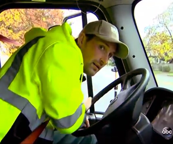 Micah Speir, Garbageman, Finds $12K in Checks, Is School's Hero