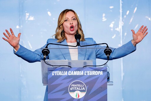 European Vote Could Tip the Balance on Meloni's Far-right Agenda in Italy