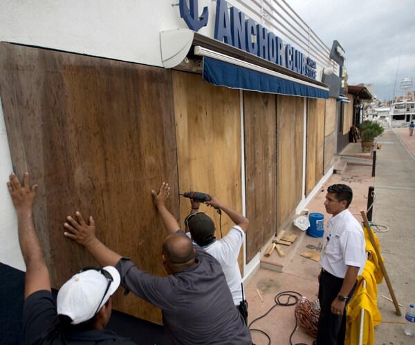 Hurricane Newton Slams Into Western Coast of Mexico