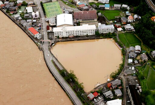 Japan Battered by More Heavy Rain, Floods, Nearly 60 Dead