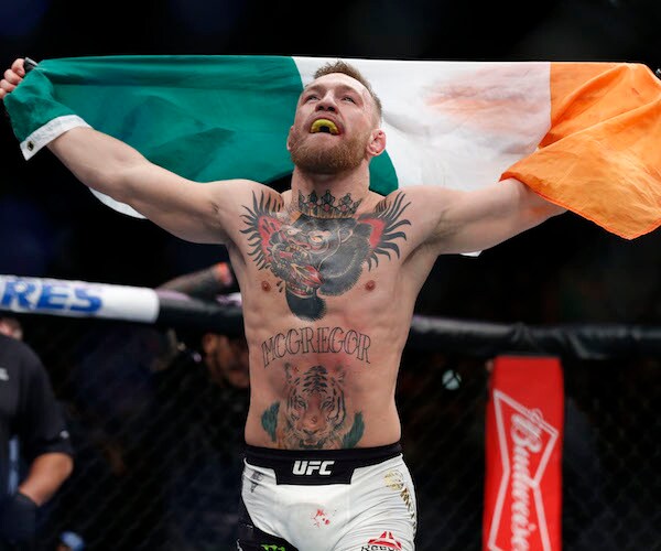 McGregor Bus Attack Spun Into Cage Fighting Promotional Gold