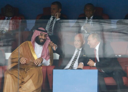 2034 World Cup Would Bring Together FIFA's President and Saudi Arabia's Prince Mohammed